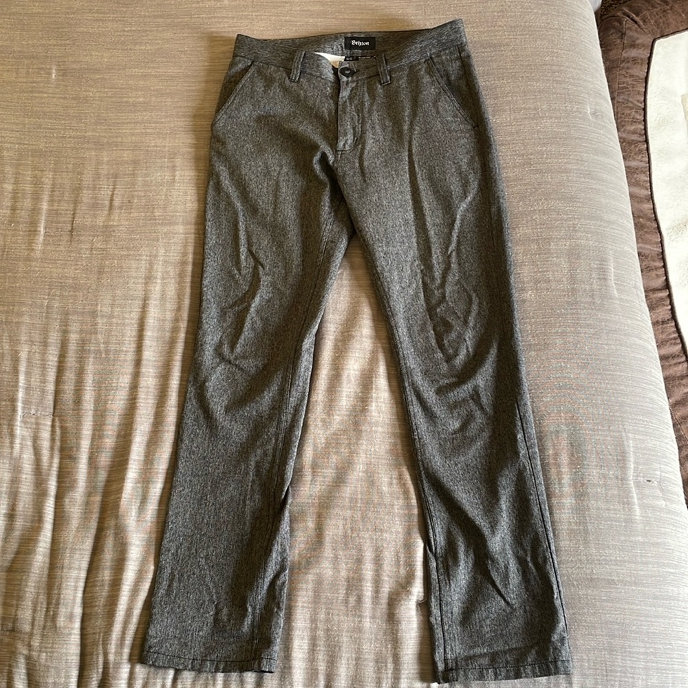 Brixton Reserve Dress Pants. Size 32/32. Charcoal grey